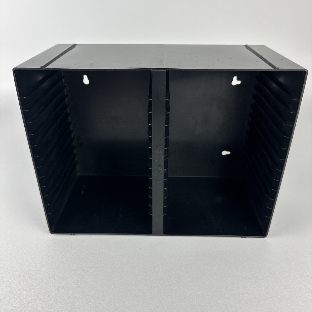 Coast 30 CD Storage Case Wall Mountable Black Plastic Insert For Travel Case