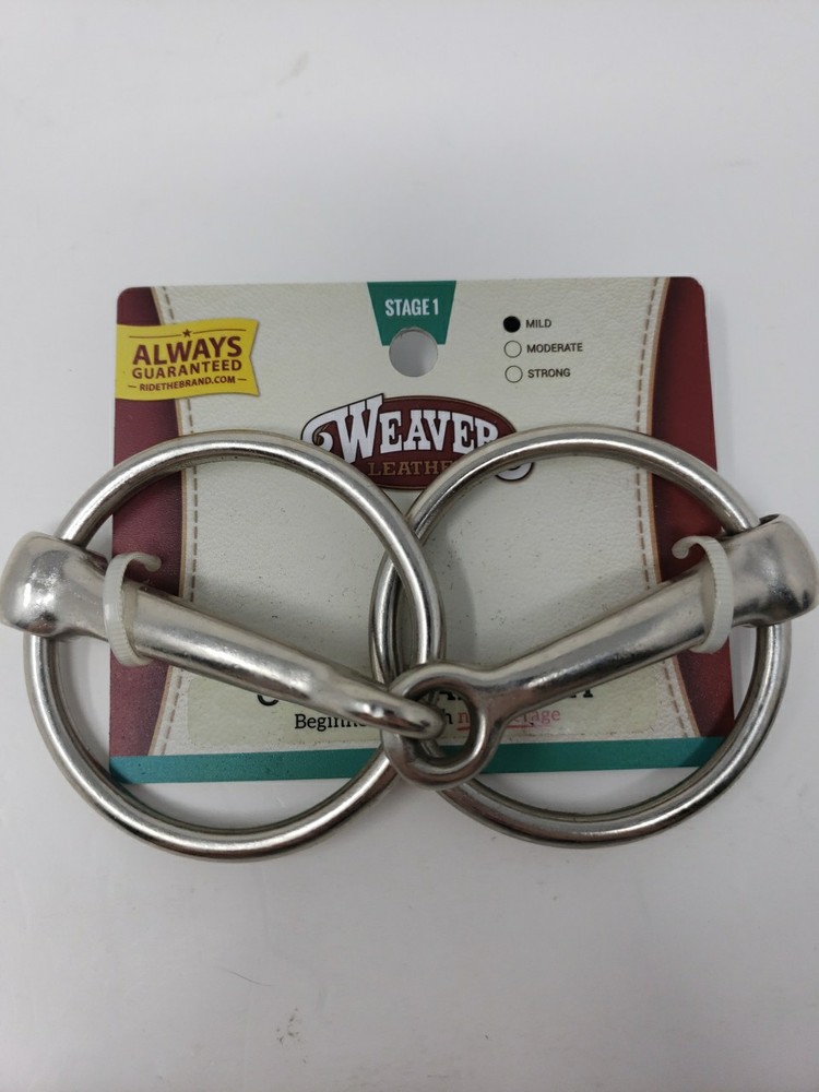 Weaver Leather O-Ring Snaffle Bit