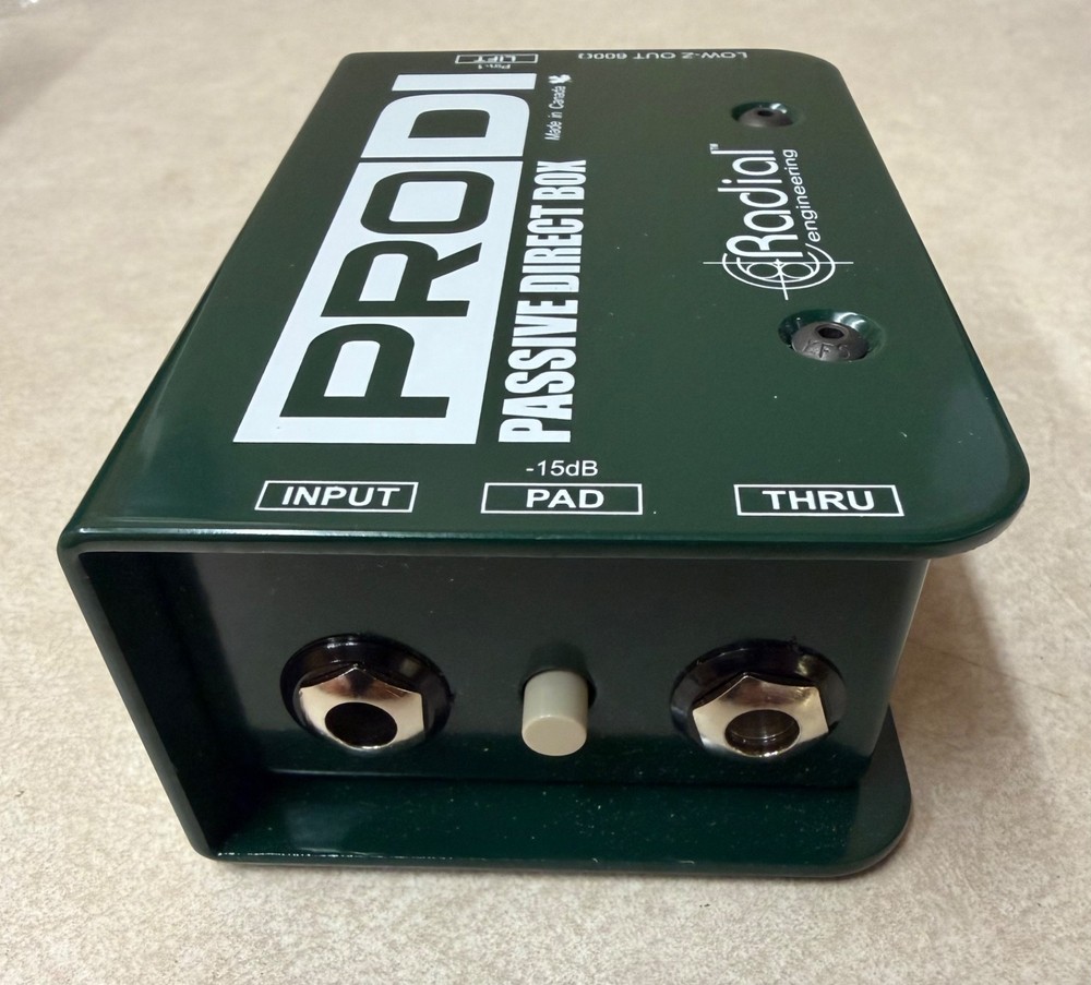 Radial Engineering Pro DI Passive Direct Box Pro DI