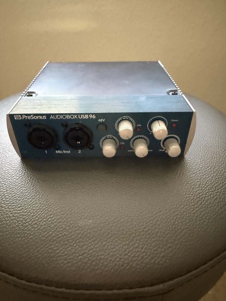 PreSonus Eris E4.5 Monitors & AudioBox USB 96 Interface with Cables, Guides