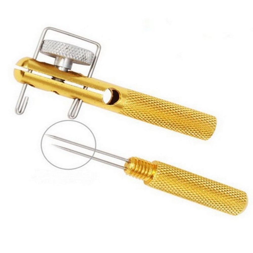 Multi Function Fishing Tool Hook Remover Eye Cleaner and Knotter Tying Device
