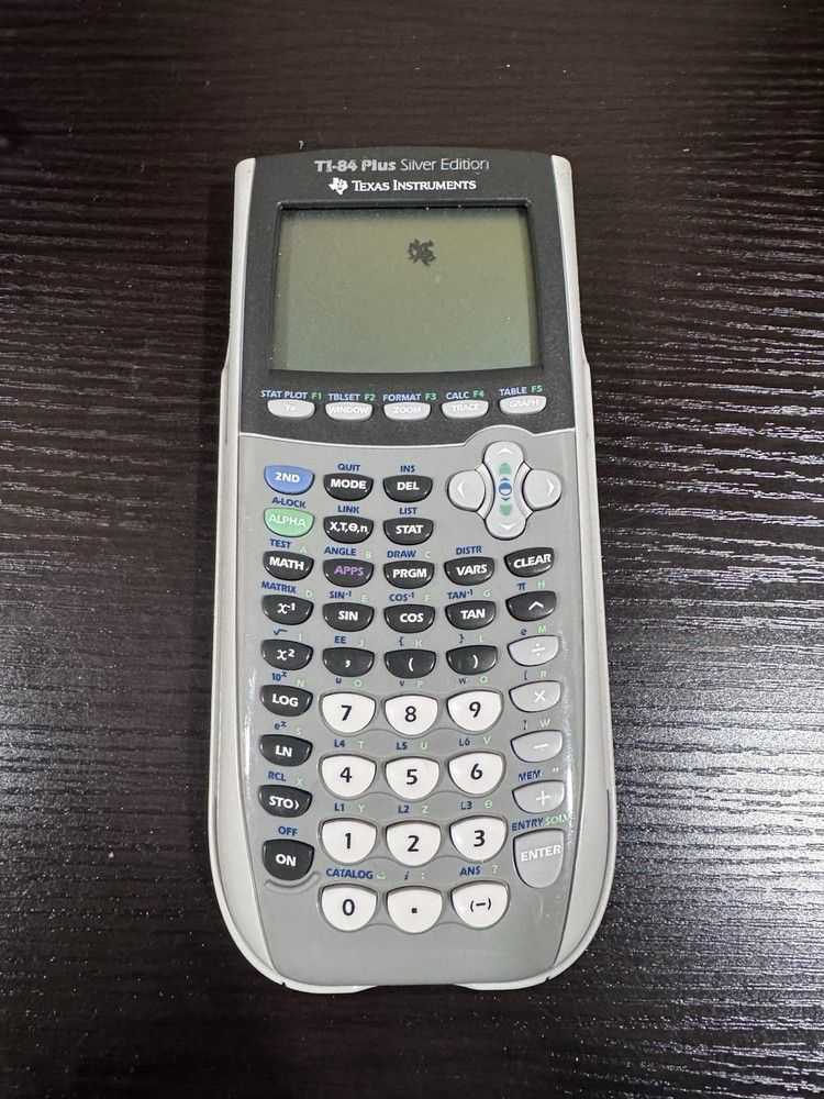 Texas Instruments TI-84 Plus Graphing Calculator - Silver