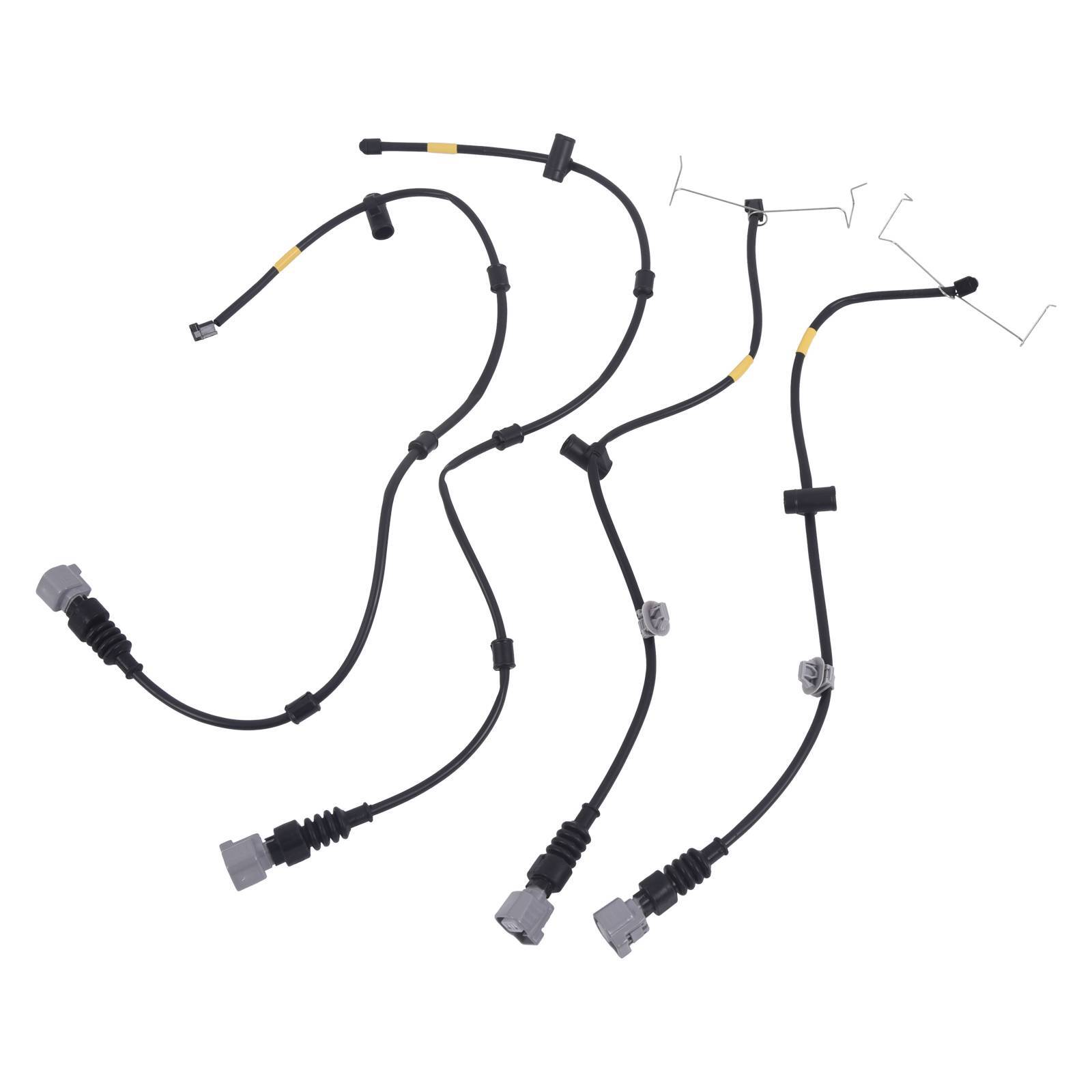 TOPAZ 4Pcs Front Rear Brake Pad Wear Sensor Fits Lexus LS460 09-17 LS600h 10-16