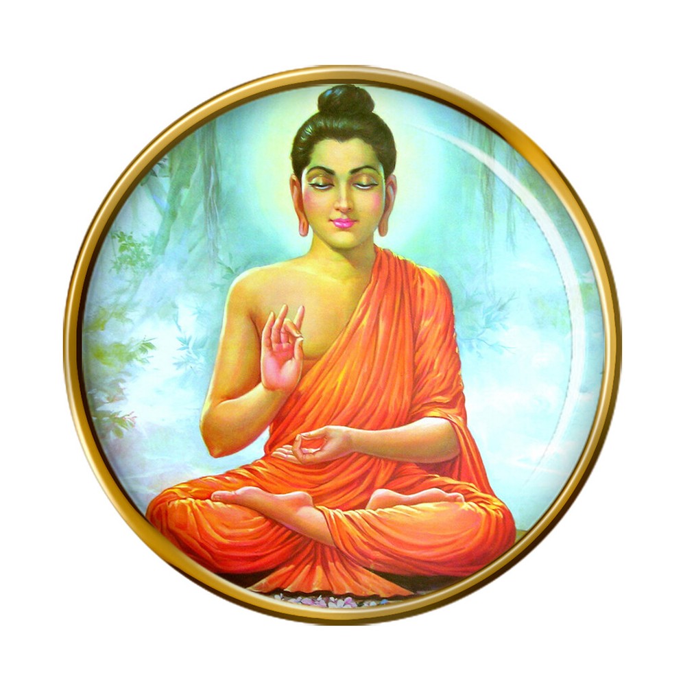 Buddha Pin Badge