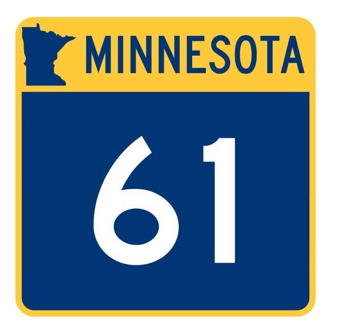 Minnesota State Highway 61 Sticker Decal
