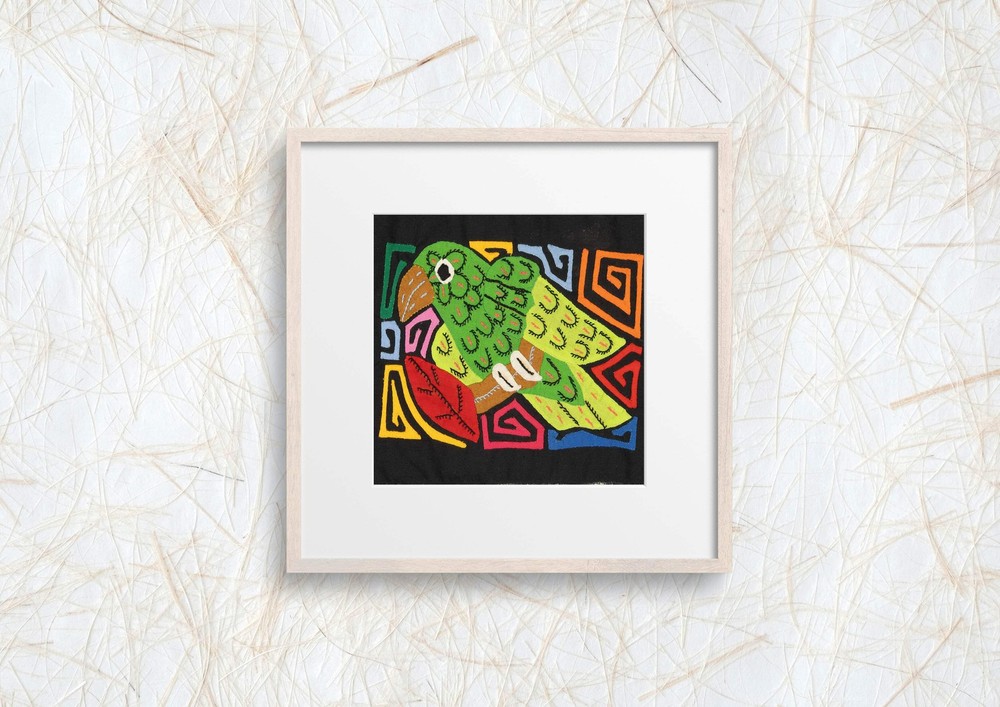Multicolor Red Abd Green Bird Molita