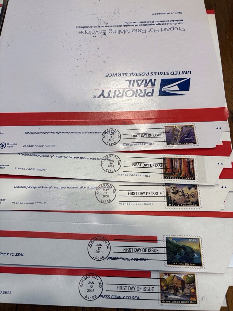 9 Different inc 2011 River Gorge Bridge Sc U675  envelope Priority Mail READ FDC