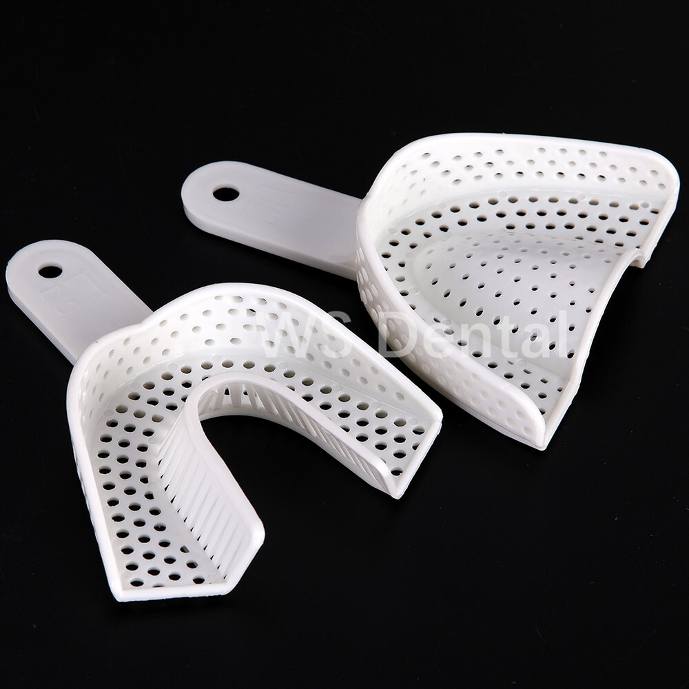 Plastic Disposable Impression Trays Central Dental Supply Denture tray 5 Sizes