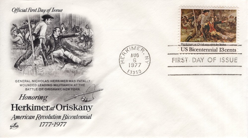 HONORING HERKIMER  AT ORISKANY  - 1977 - DC3490