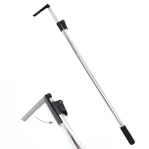 Telescopic 5FT Pickup Truck Cargo Retriever Hook, Multi-Use Foldable