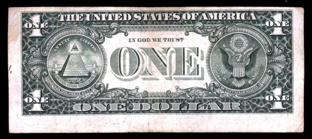 Vintage MISCUT DOLLAR BILL 2003 Nice Error Example RARE