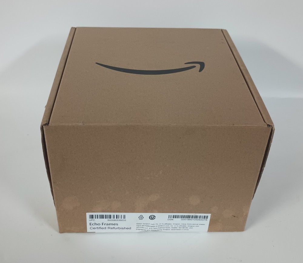 Amazon Echo Frames 2nd Generation Rectangle Smart Glasses Charger