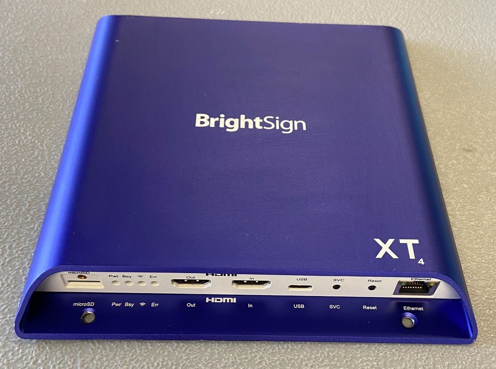 BrightSign XT1144 Expanded I/O Player UNREGISTERED