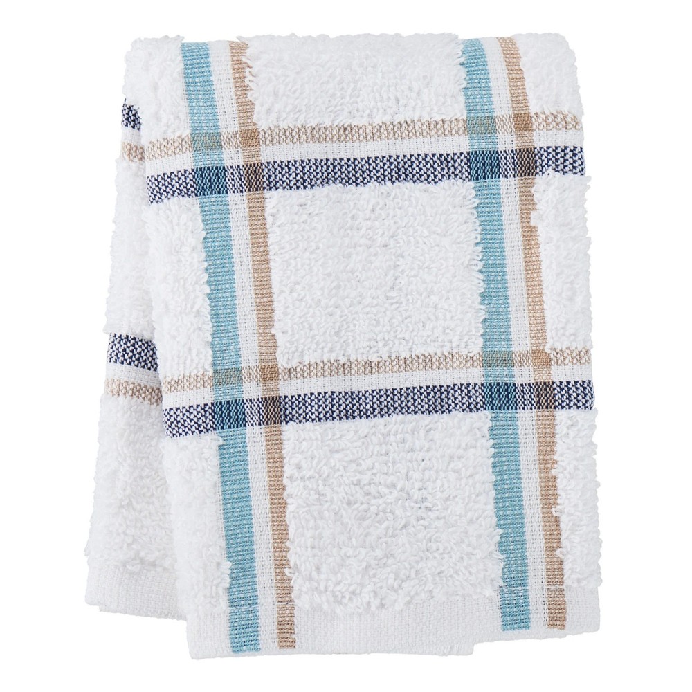 Mainstays 4 Pack 12”x12” Woven Kitchen Dish Cloth Set, Multi.
