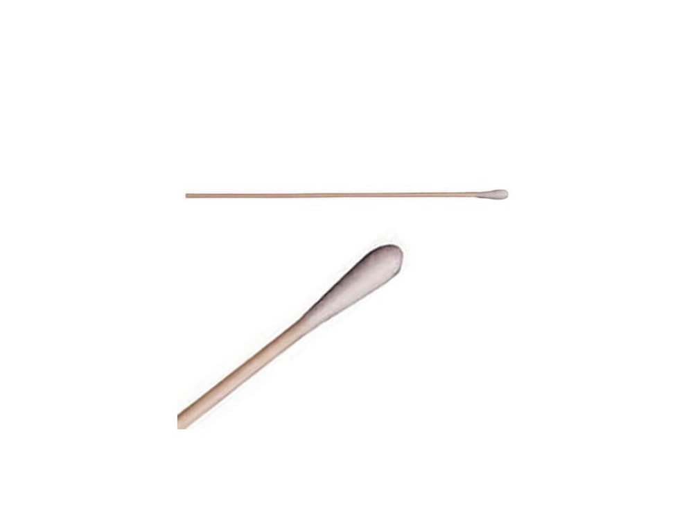 Techspray 2301-1000 - Single-Tip Cotton Stick, 1000/Pack
