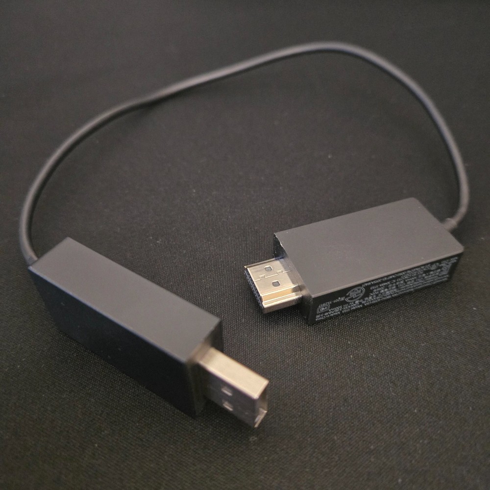 Microsoft Wireless Display Adapter V2 1733 Miracast HDMI USB Tested Working