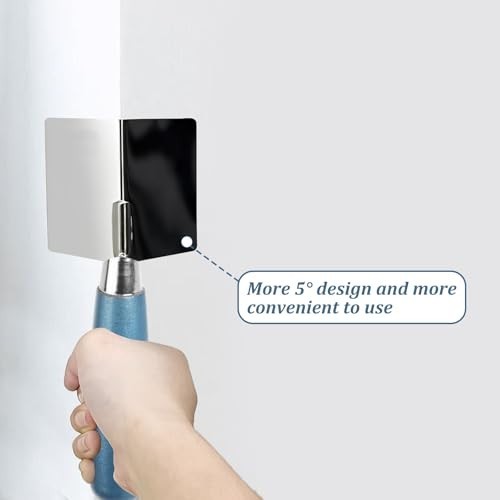 2 Pack Drywall Corner Tool Set - 3" Stainless Steel Outside & Inside Knives, Sof