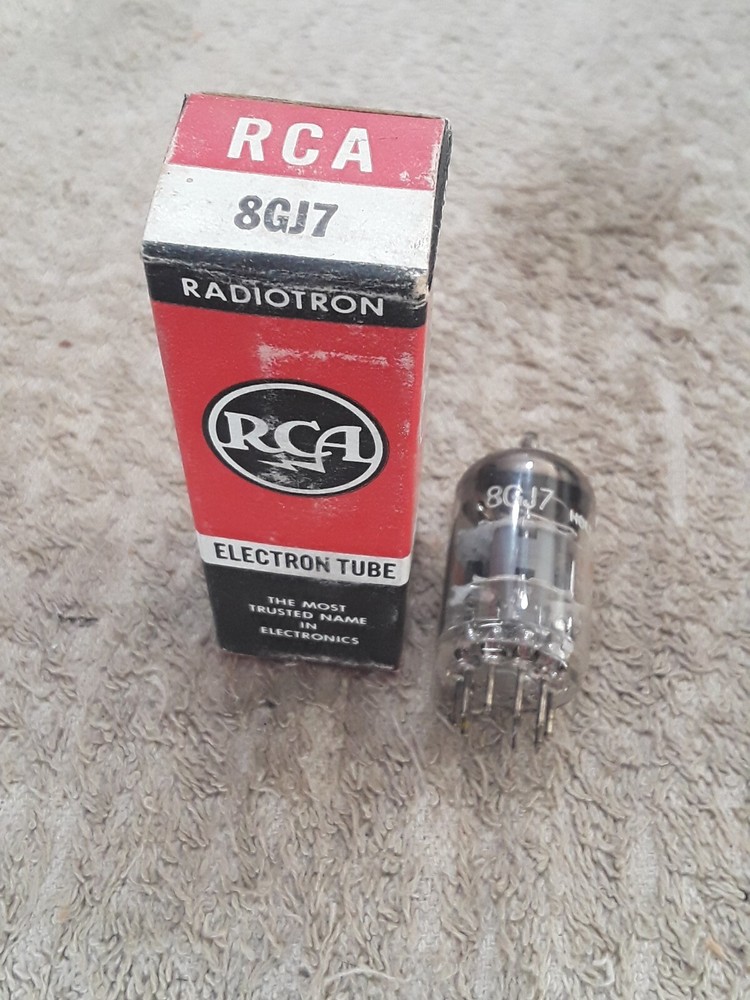 NOS RCA 8GJ7 Vacuum tube
