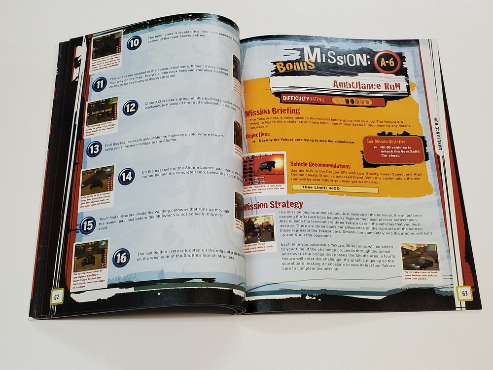 Wreckless Prima Strategy Guide Book *wear