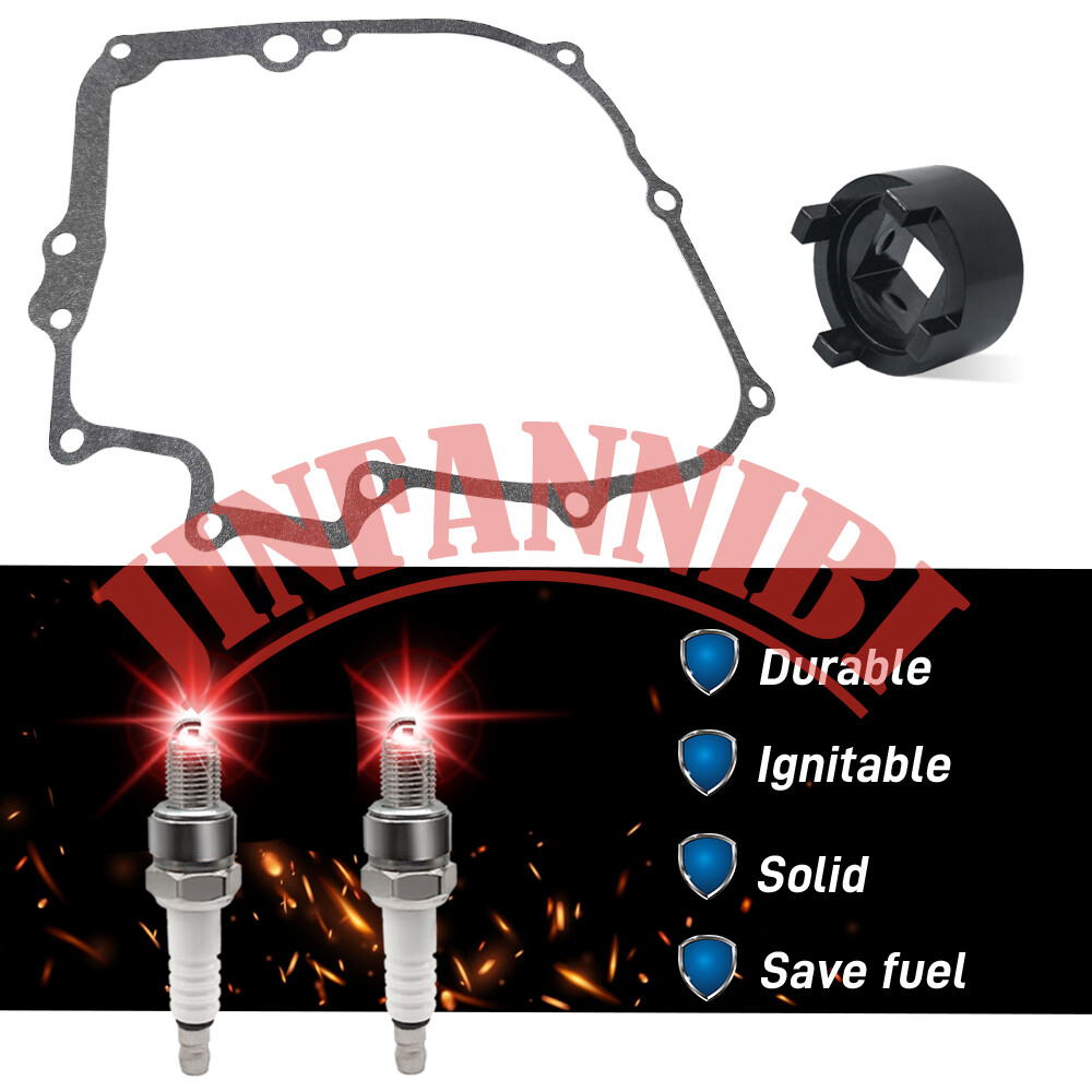 Clutch Plate Hub Spanner Tool Kit & Gasket for Honda Rebel 250 CMX250C 1985-2016