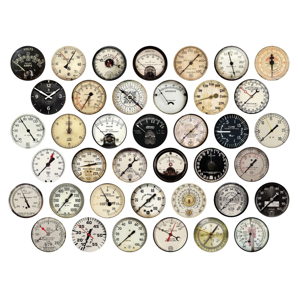 Idea-Ology Gauge Dials 39/Pkg