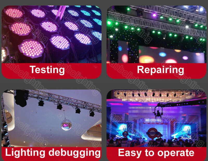 Rechargeable mini DMX stage lighting console Portable dmx512 DJ Party controller