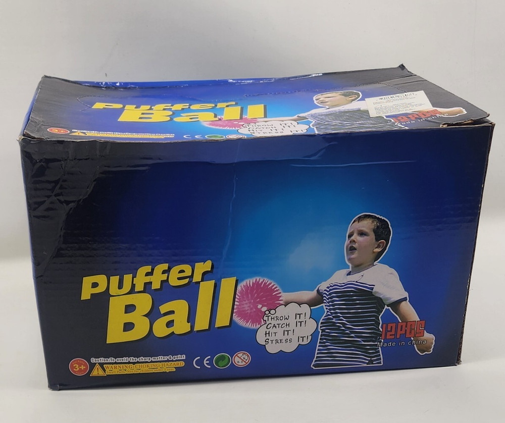 6" giant puffer ball - 12 Pack