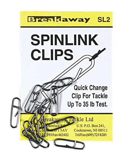 Breakaway SPINLINK Clips (10 Per Pack)