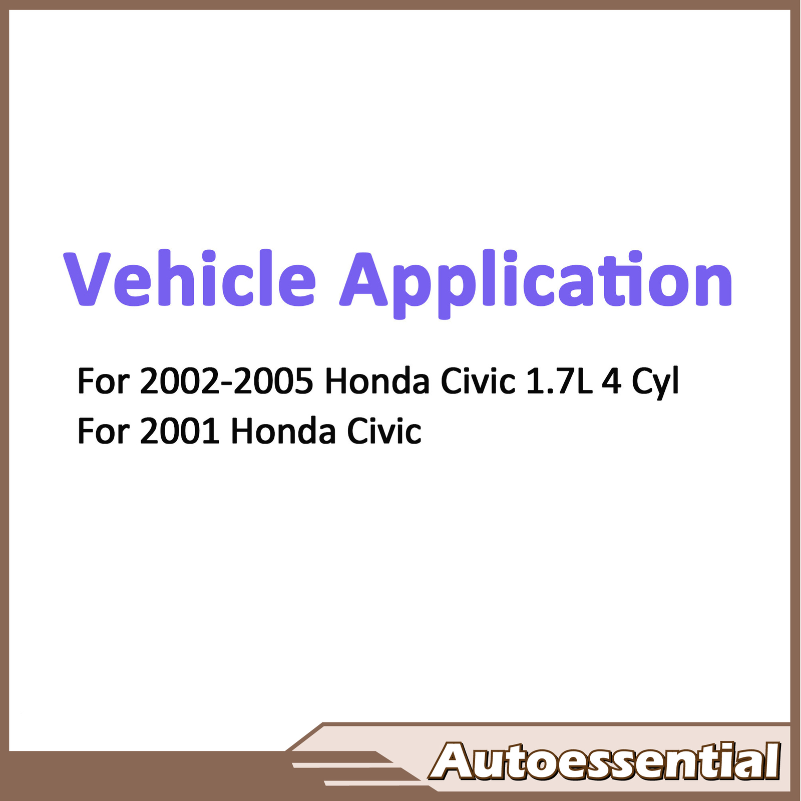 3PCS Timing Belt Back Cover kit For 2001 2002 2003 2004 2005 Honda Civic 1.7L l4