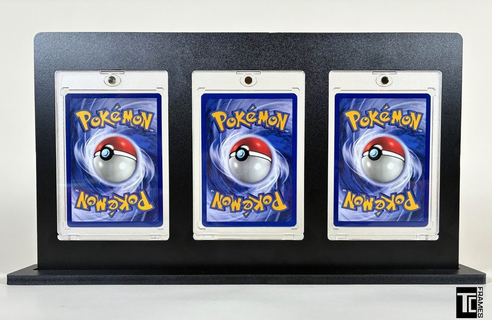 Triple Trading Card One-Touch Display (With Stand + One-Touch Cases 35PT)