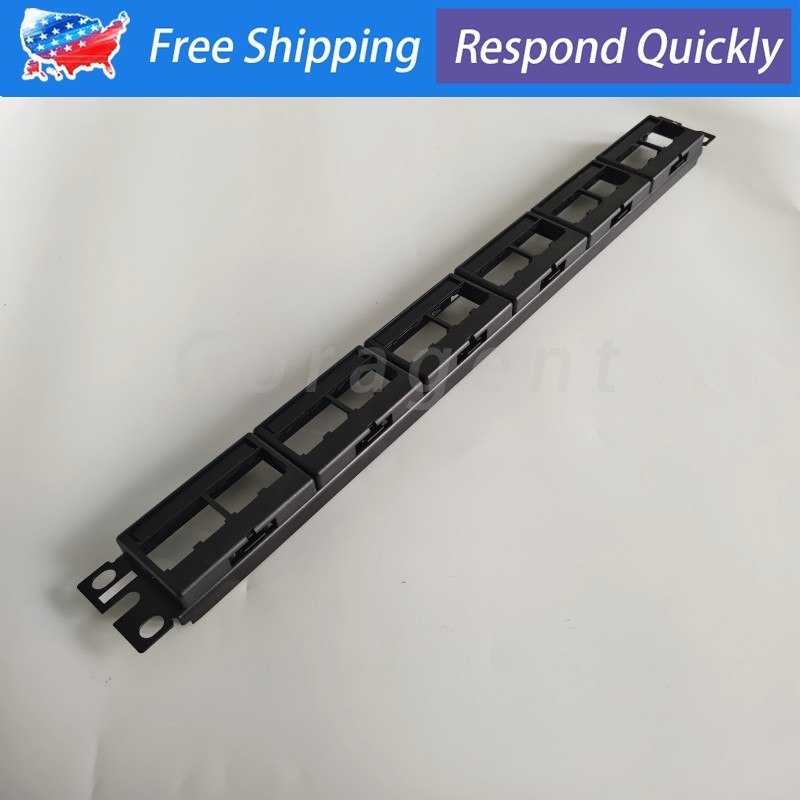 NEW In Box For Panduit CPP24WBLY 24Port Mini-Com Modular Patch Panel US