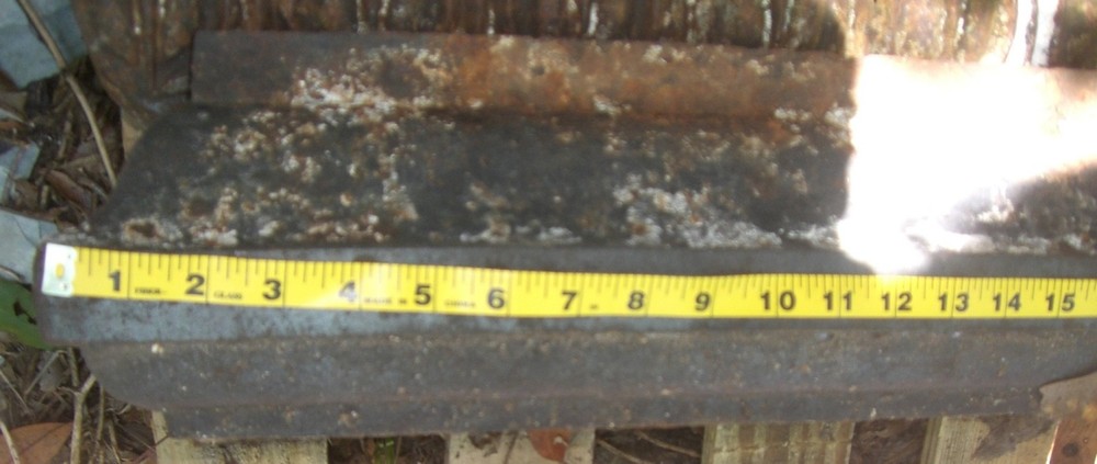 Vintage pediment cornice cast iron Lintel Architectural (6 available)