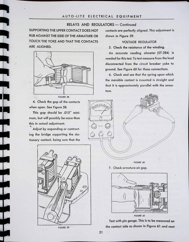 Auto-Lite Distributors Generators Starters Regulators Service Repair Manual