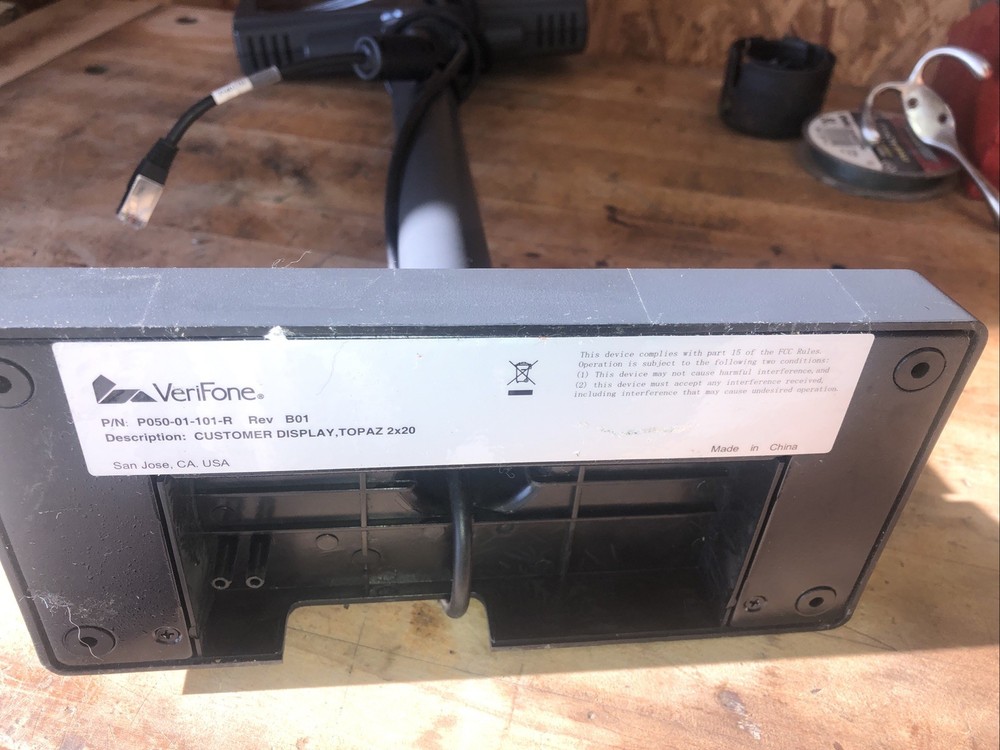 verifone topaz 2x20 Customer Display