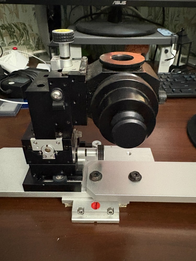 Specialized Inverted Microscope, long focus, 4x Objective and 16X oculars, OBO