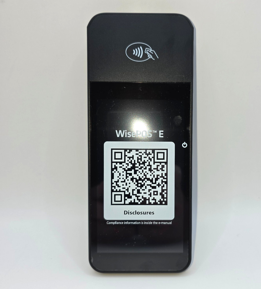 BBPOS WisePOS E Card Reader - Model: WSC 51 - with Battery and Docking Station