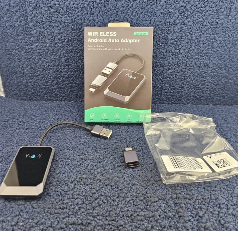 BY960H: Android Auto Wireless Adapter For Factory Wired Android Auto