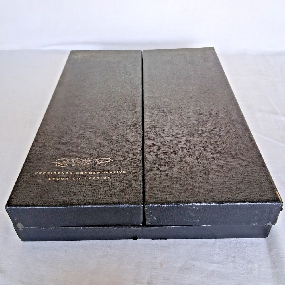 Vintage Presidents Commemorative Spoon Collection Wm Rogers Silver Plate 34+1