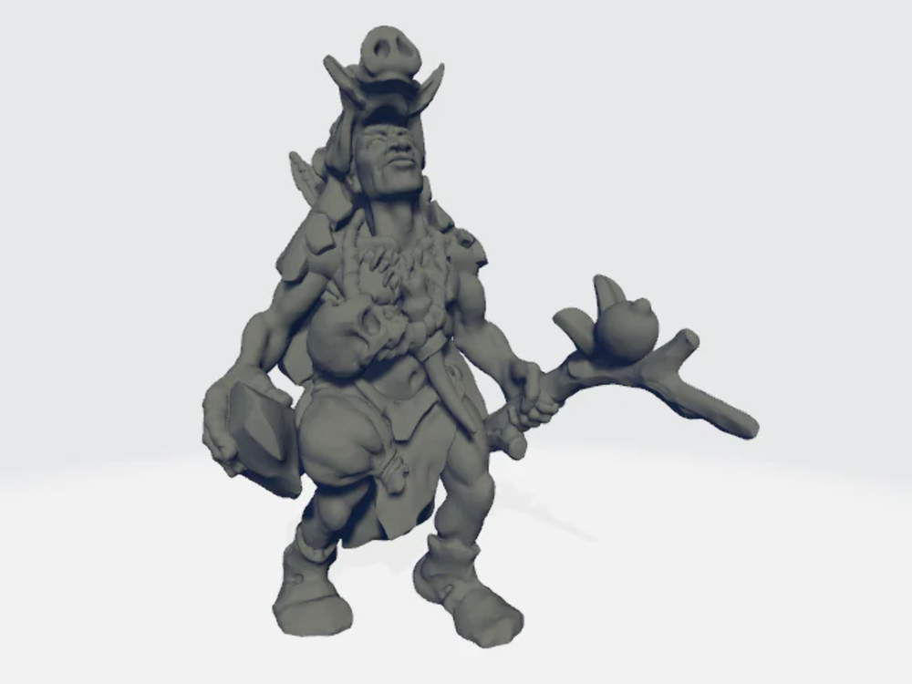 StoneAxe Miniatures - Druid Man