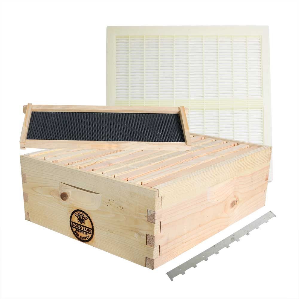 Beekeeping Beehive Super Kit- Frames, Foundations, Queen Excluder & Spacer
