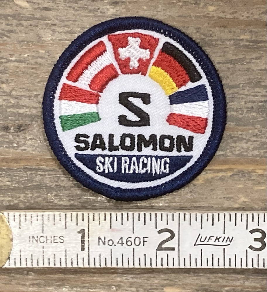 Retro Salomon Ski Racing Patch