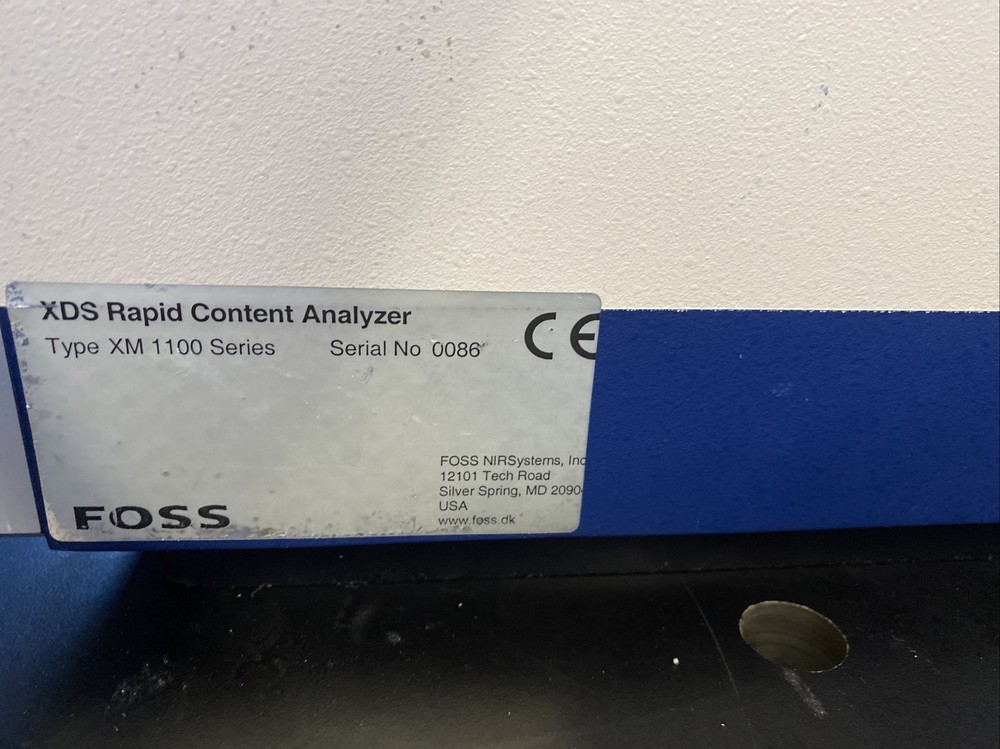 FOSS XDS Rapid Content Analyzer NIR Spectrometer Monochromator XM1000 SmartProbe
