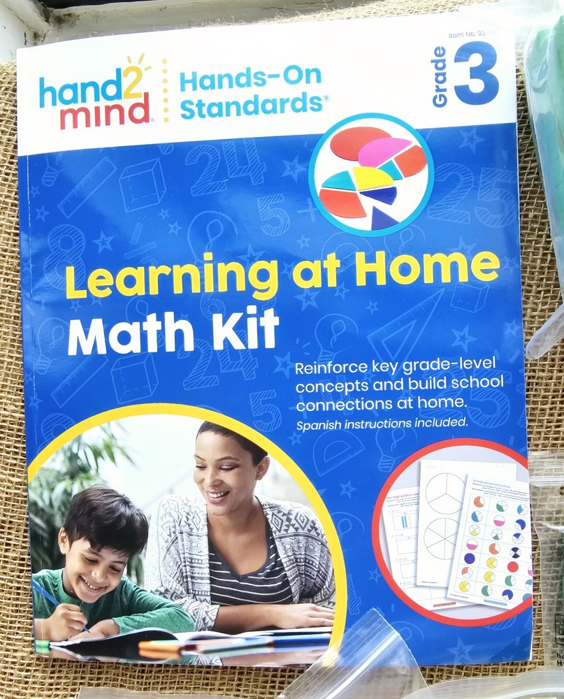 New Hand 2 Mind Grade 3 On Standards Learning At Home Math Kit 93544 ETA...
