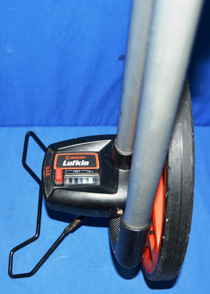 Lufkin Crescent Folding 12" Professional SAE distance Measuring Wheel