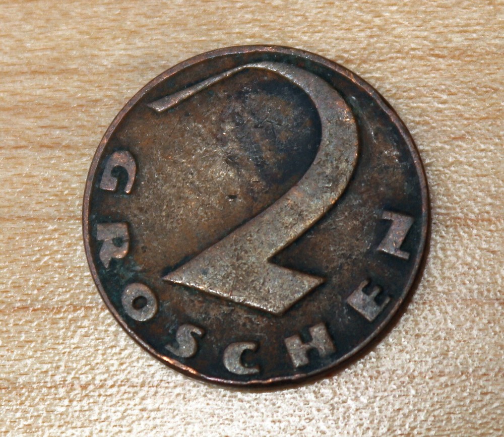 1925 Austria 2 Groschen