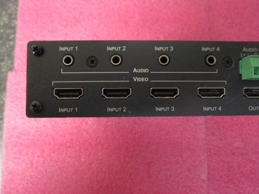 Kramer VS-411UHD HDMI Auto Switcher with Audio