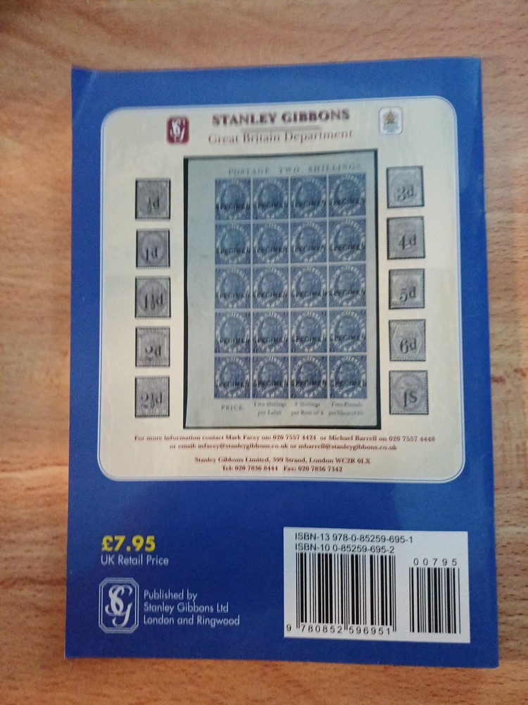 Great Britain Numbers Issued 1840-1910 Colour 2008 Rikki Hyde,signed Paperback