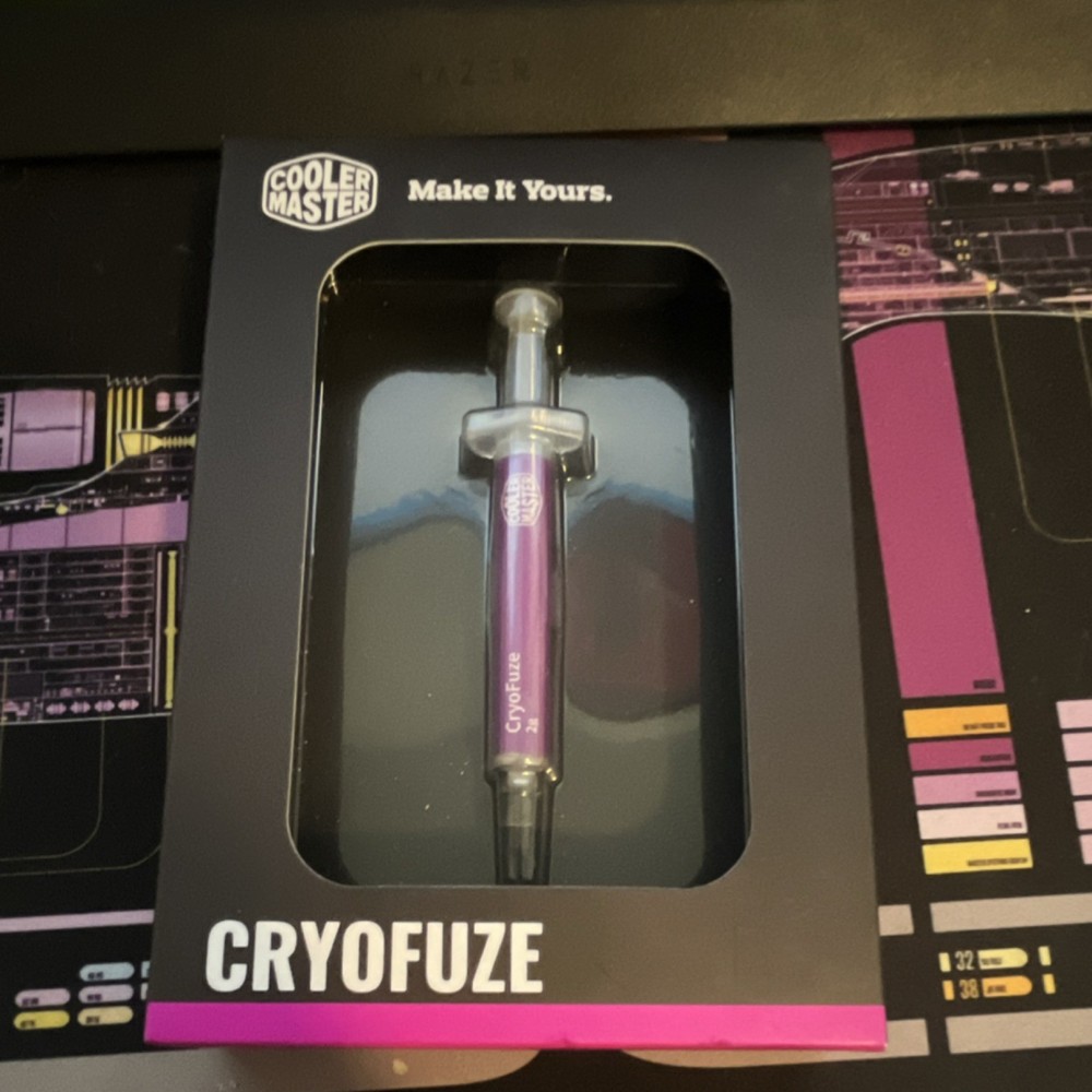 Cooler Master CryoFuze Thermal Compound Syringe Purple for CPU & GPU Cooling