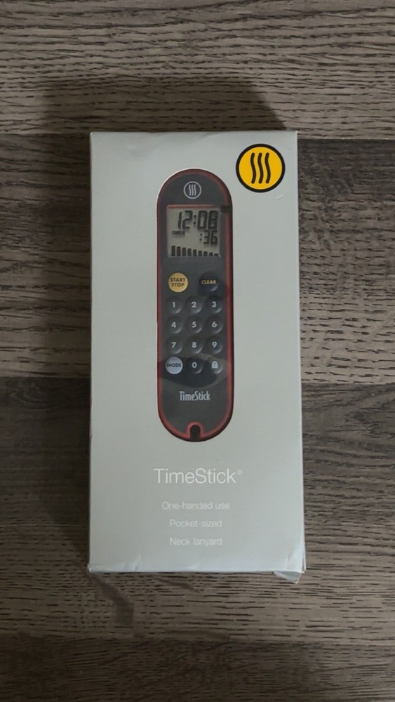 ThermoWorks TimeStick TX-4200-RD - Red Pocket-sized TIMER - Never Opened Box