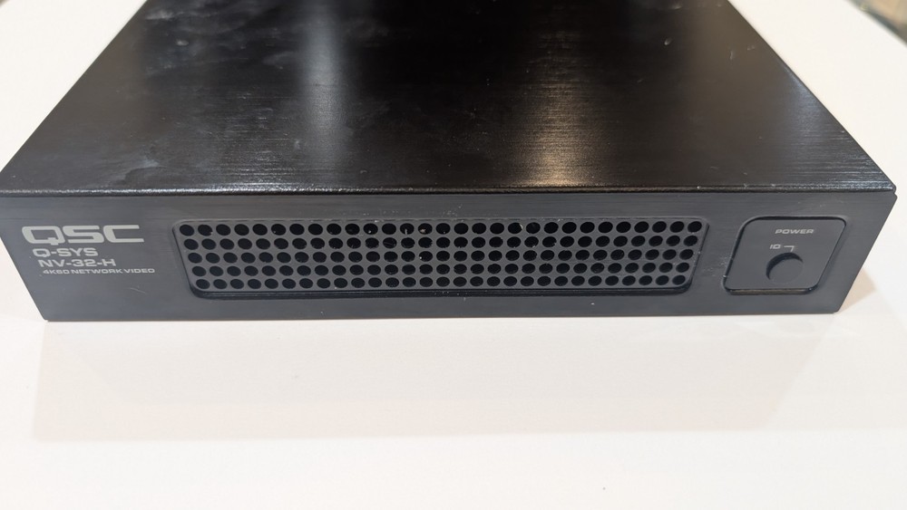 QSC Q-SYS NV-32-H (Core Capable) Encoder/Decoder